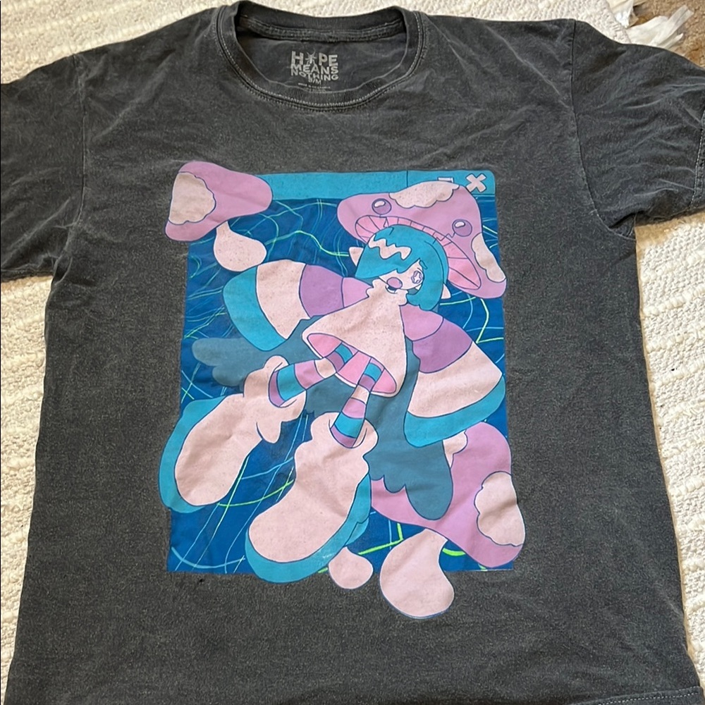Hype Machine Graphic Tee - Black and Blue